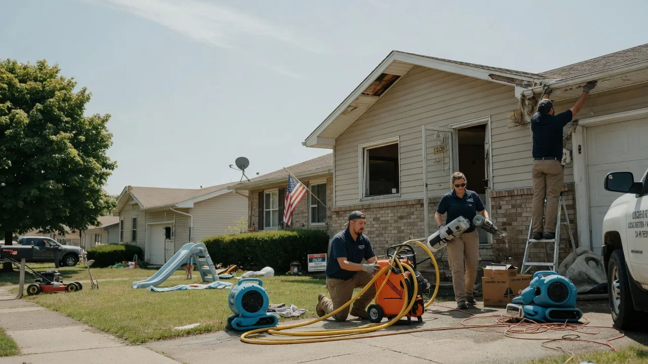 Water Damage Restoration in Monroe, IN near me